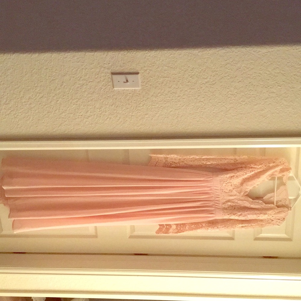 Long crochet dress , worn once